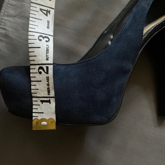 Guess Blue Platform Heel Size 6 - Picture 5 of 11